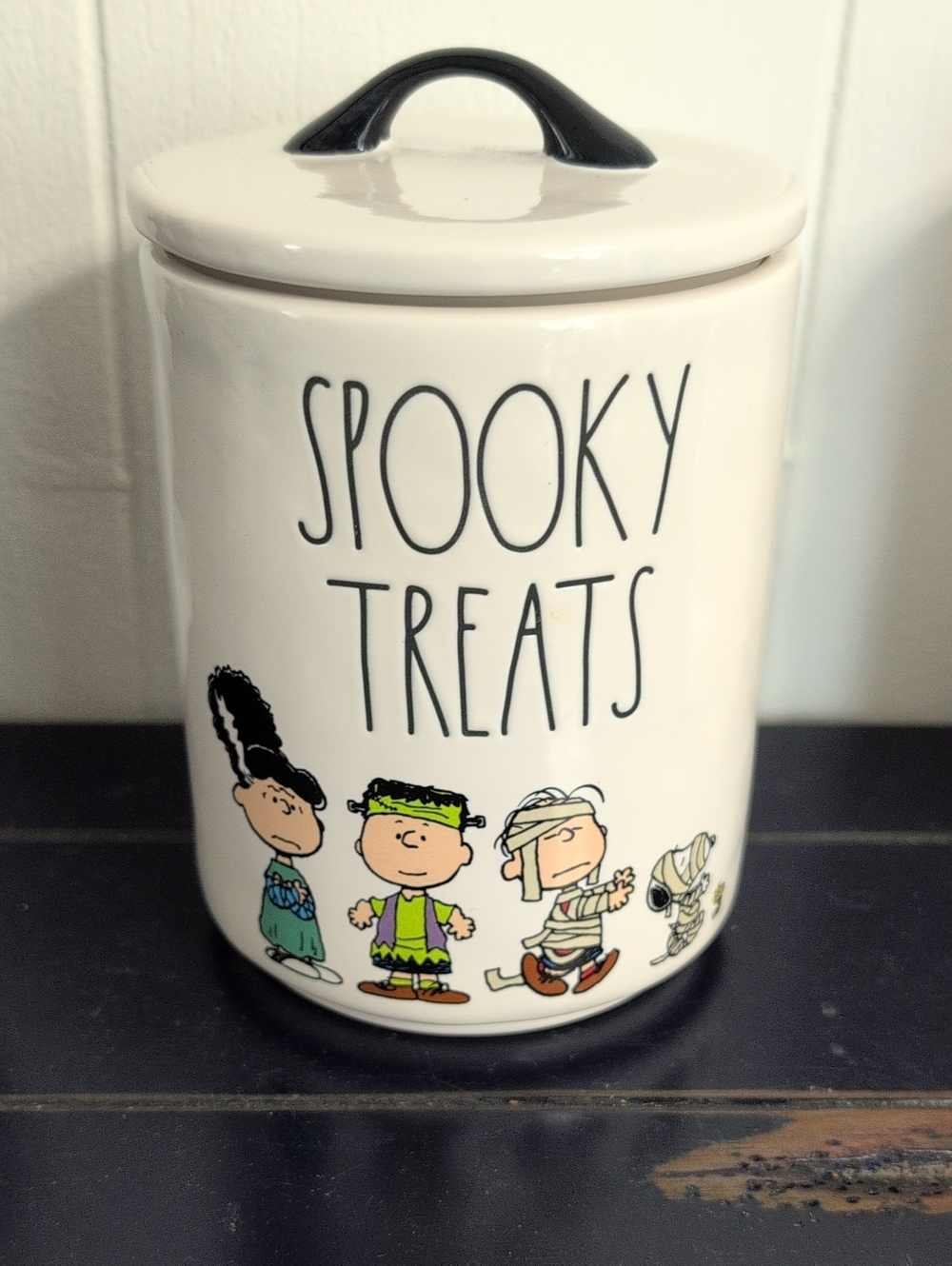 RAE DUNN X PEANUTS SPOOKY TREATS